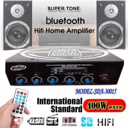 AMPLIFIER STEREO Bluetooth  Hi Quality T.C :400W